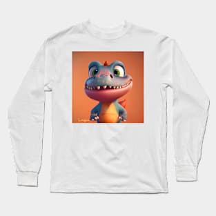 Baby Dinosaur Dino Bambino - Logan Long Sleeve T-Shirt